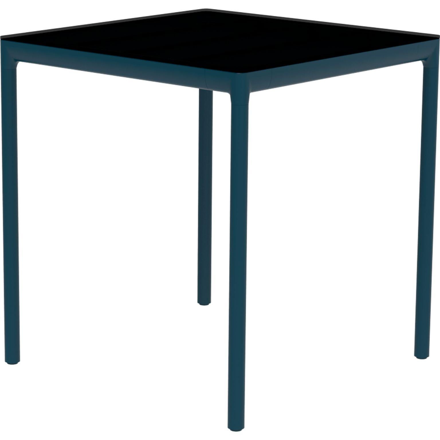 Ribbons navy 70 side table by MOWEE
Dimensions: D70 x W70 x H75 cm.
Material: Aluminum, HPL top.
Weight: 12 kg.
Also available in different colors and finishes. (HPL Black Edge or Neolith top).

An unmistakable collection for its beauty and
