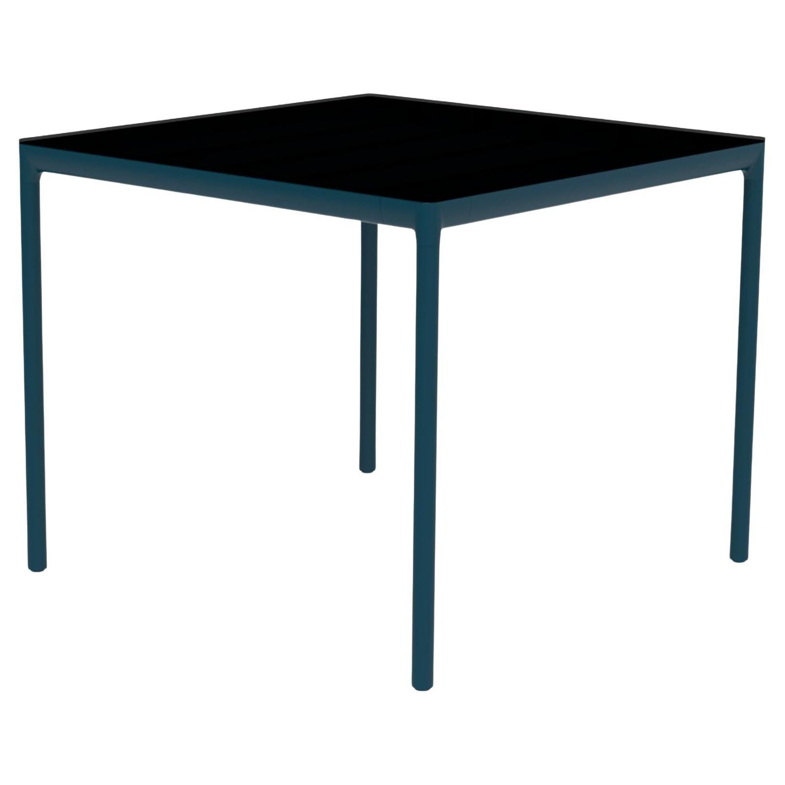 Ribbons Navy 90 Table by Mowee For Sale