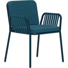 Ribbons Navy Armchair by Mowee