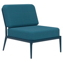 Modulares Sofa mit Bändern in Marineblau von Mowee