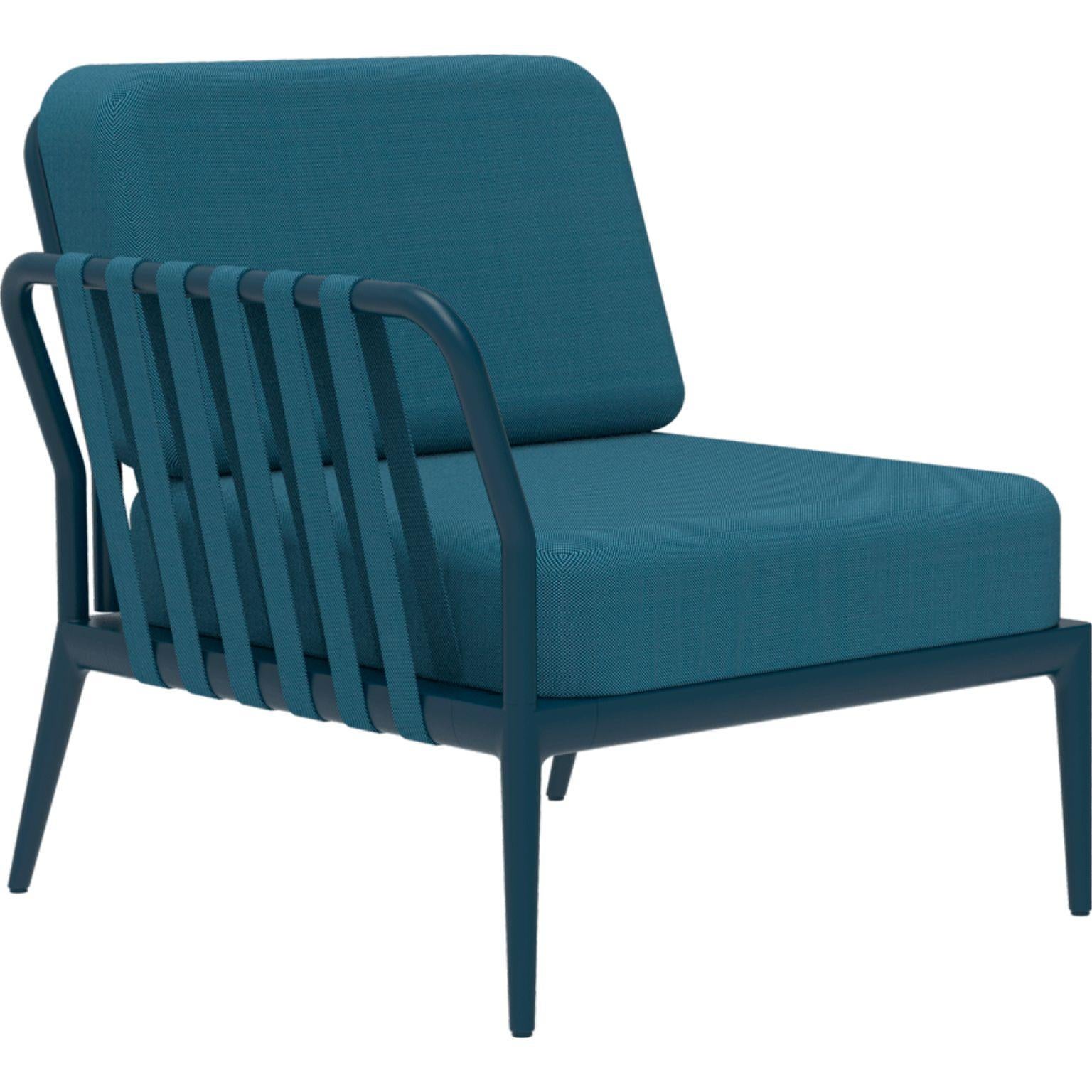 Ribbons Navy Right Modular sofa by MOWEE
Dimensions: D83 x W80 x H81 cm (seat height 42 cm)
Material: Aluminum and upholstery
Weight: 19 kg
Also available in different colors and finishes. 

An unmistakable collection for its beauty and