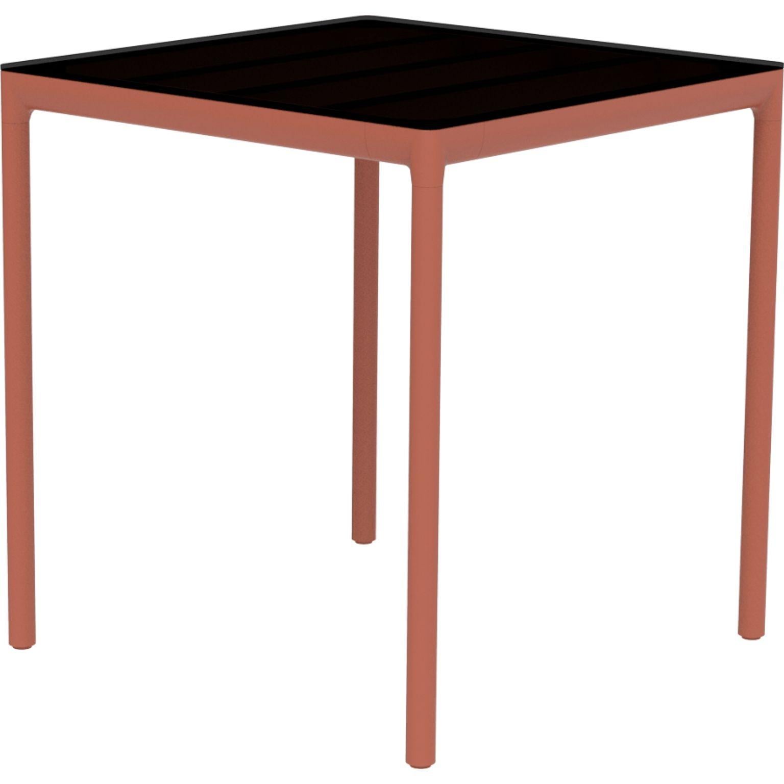 Ribbons Salmon 70 side table by MOWEE
Dimensions: D70 x W70 x H75 cm.
Material: Aluminum, HPL top.
Weight: 12 kg.
Also available in different colors and finishes. (HPL Black Edge or Neolith top).

An unmistakable collection for its beauty and