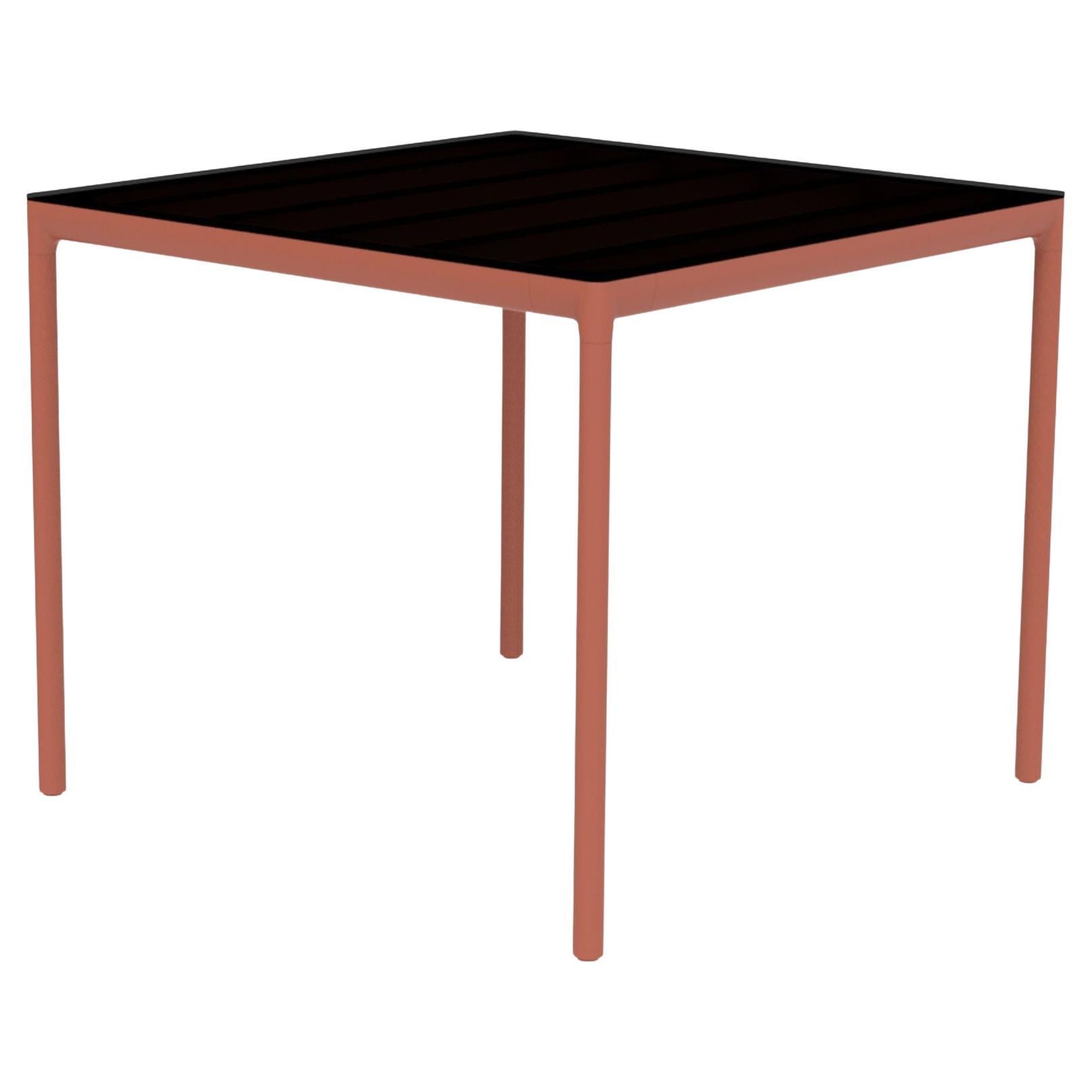 Ribbons Salmon 90 Table by Mowee For Sale