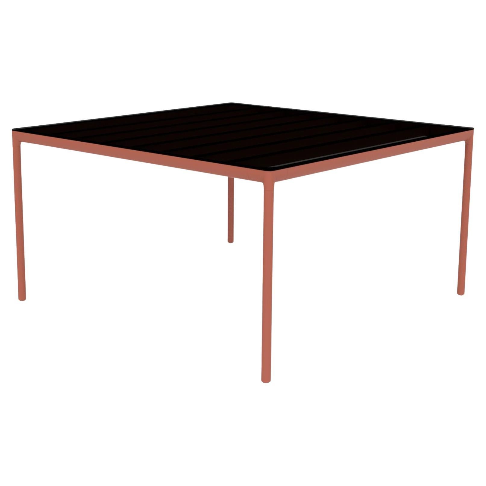 Ribbons Salmon Coffee 138 Table by Mowee For Sale