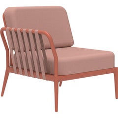 Divano modulare Ribbons Salmon Right di MOWEE