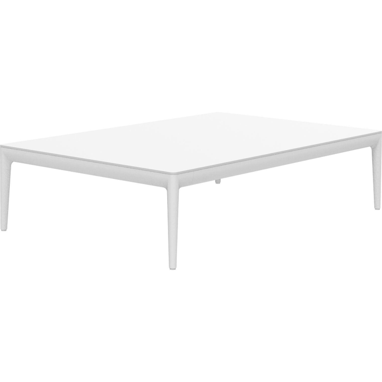 Ribbons White 115 coffee table by MOWEE
Dimensions: D76 x W115 x H29 cm
Material: Aluminum and HPL top.
Weight: 14.5 kg.
Also available in different colors and finishes. (HPL Black Edge or Neolith top). 

An unmistakable collection for its