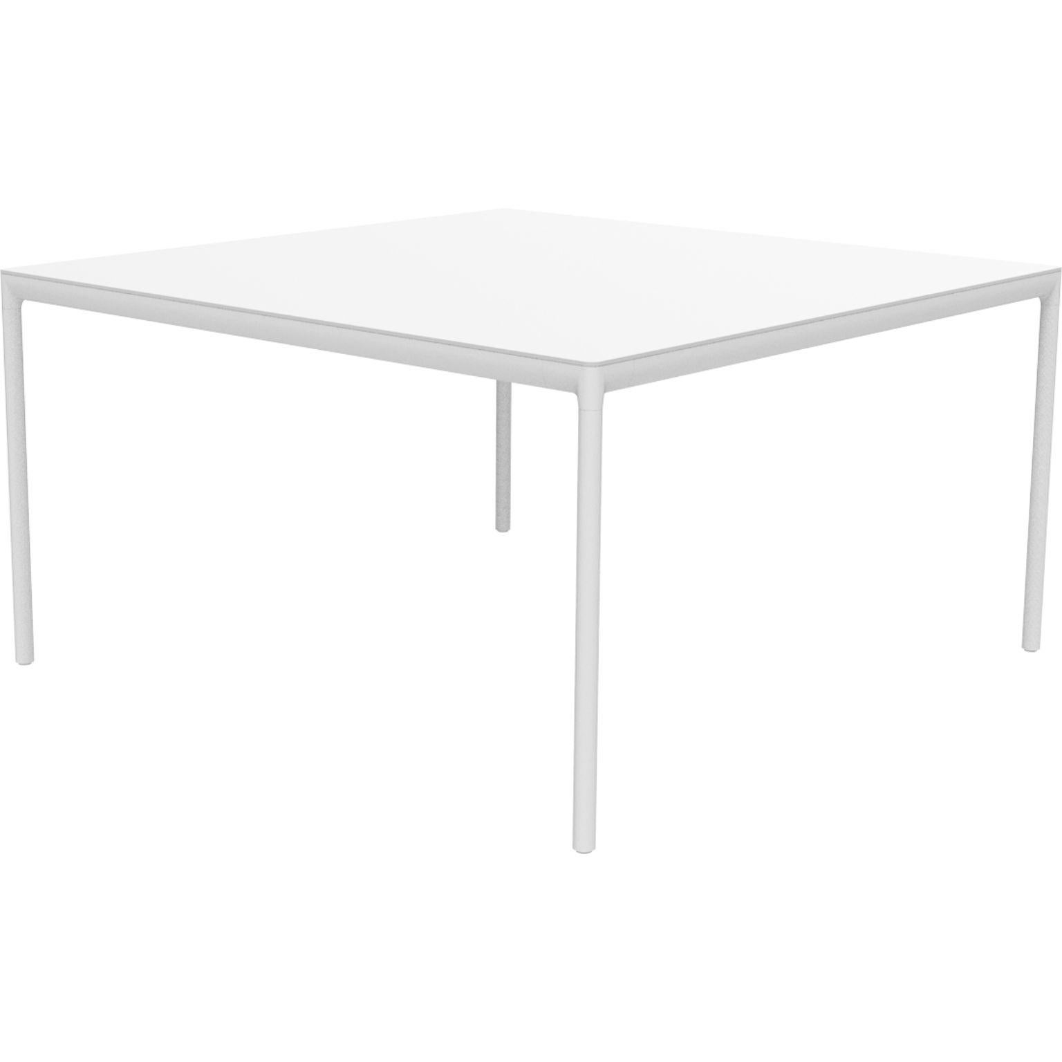 Ribbons White 138 Coffee Table by MOWEE
Dimensions: D138 x W138 x H75 cm.
Material: Aluminum and HPL top.
Weight: 23 kg.
Also available in different colors and finishes. (HPL Black Edge or Neolith top). 

An unmistakable collection for its