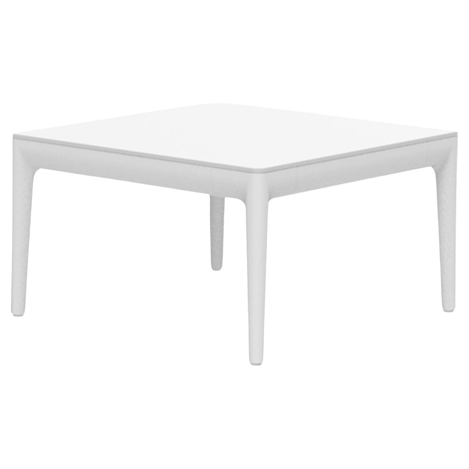 Ribbons White 50 Coffee Table by Mowee For Sale