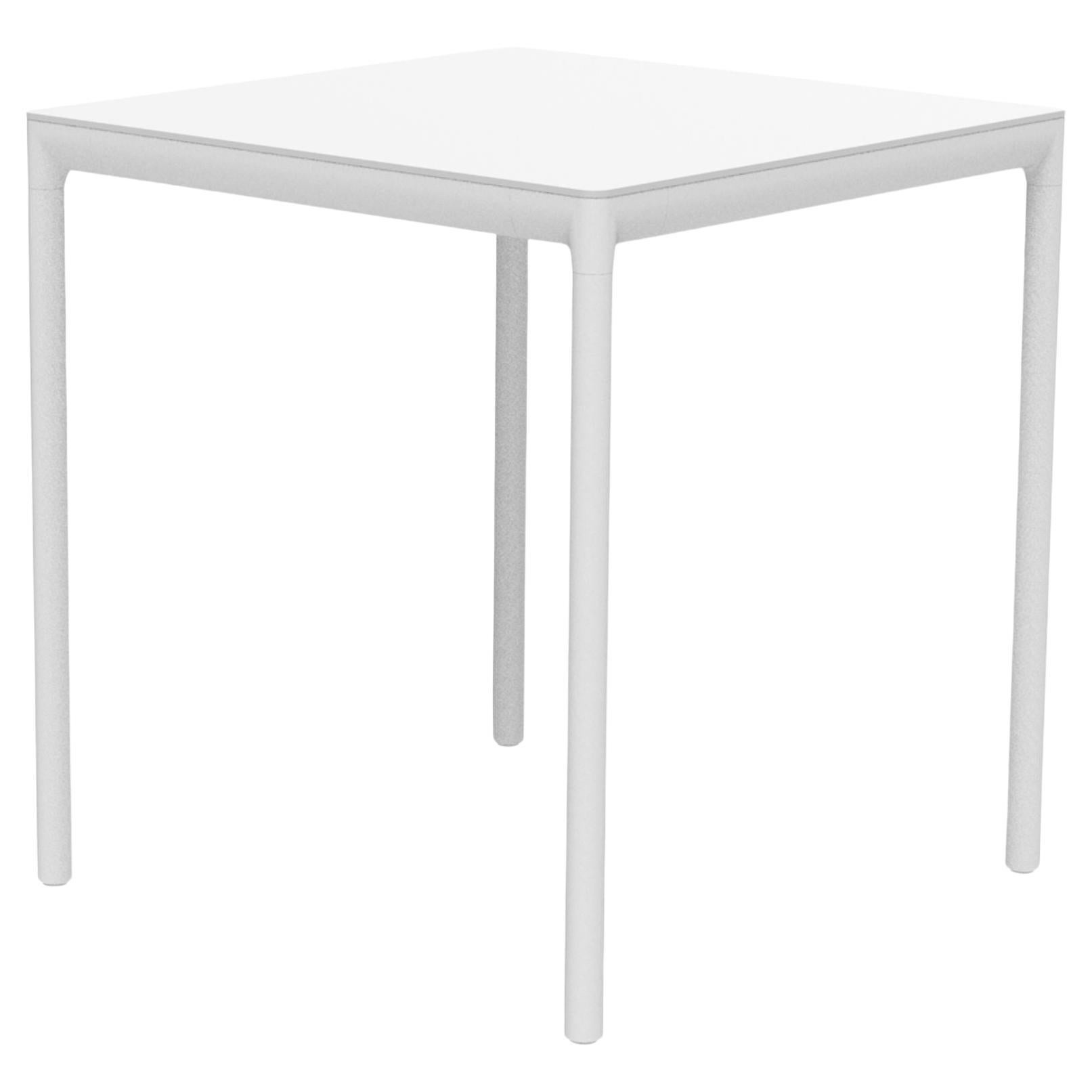 Ribbons White 70 Side Table by Mowee