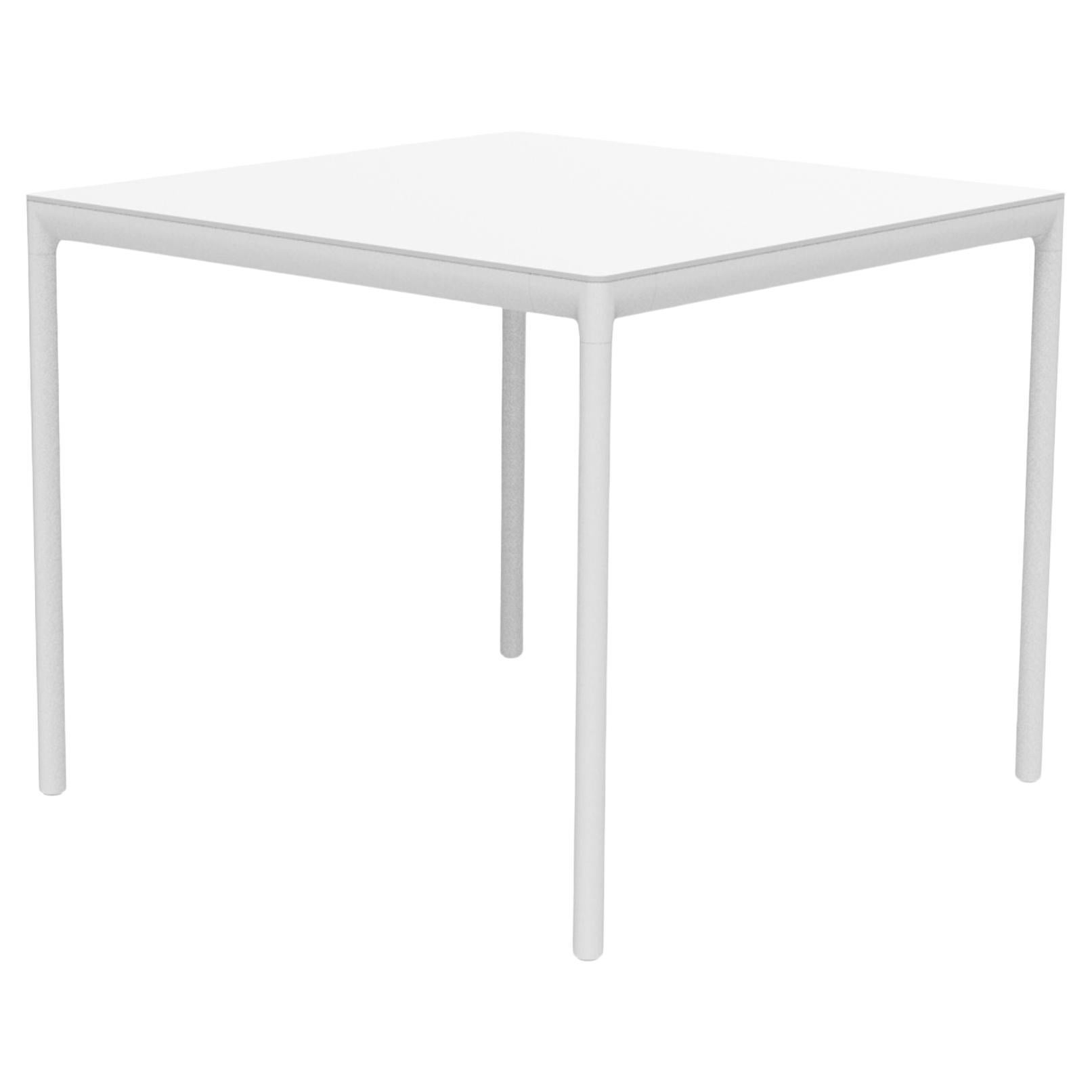 Ribbons White 90 Table by Mowee For Sale