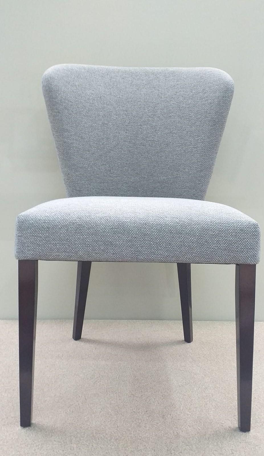 patterned fabric dining room chairs