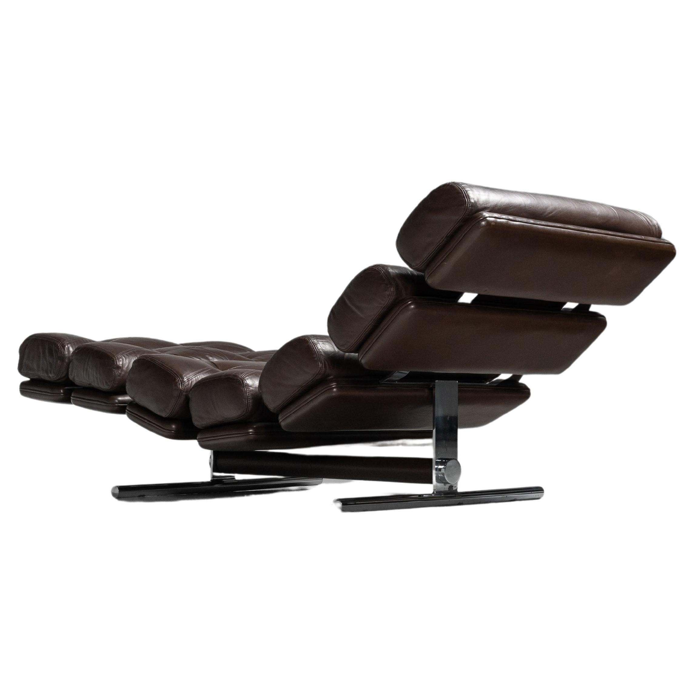 Ric Deforche Lord lounge chair Gervan Belgium 1970 For Sale