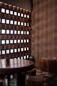 Ricamo Rosa Antico Wallpaper, Essenziali Collection