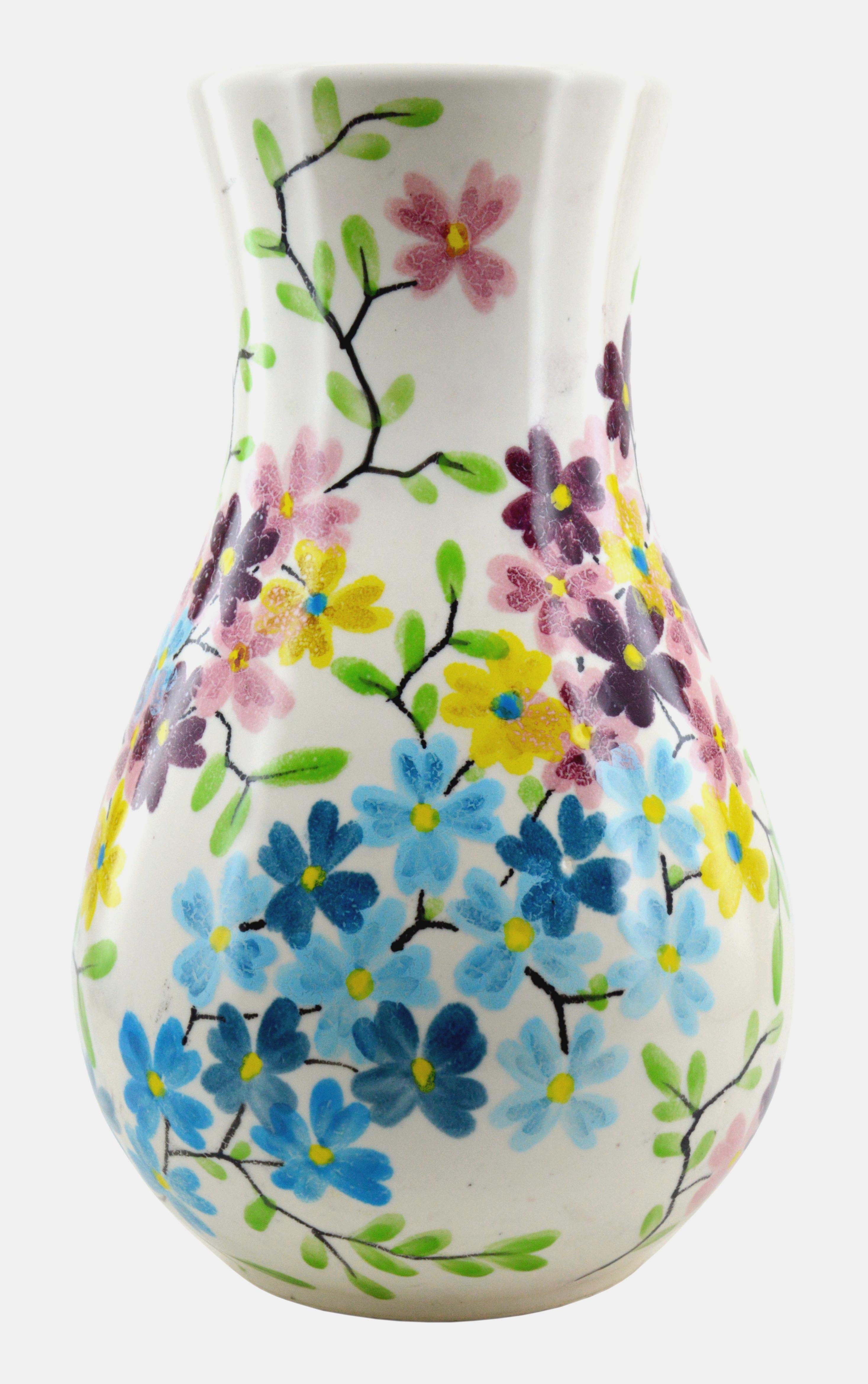 Französische Ricard-Keramikvase aus der Mitte des Jahrhunderts, Le Castellet, Bendor-Insel, 1950er Jahre (Moderne der Mitte des Jahrhunderts) im Angebot