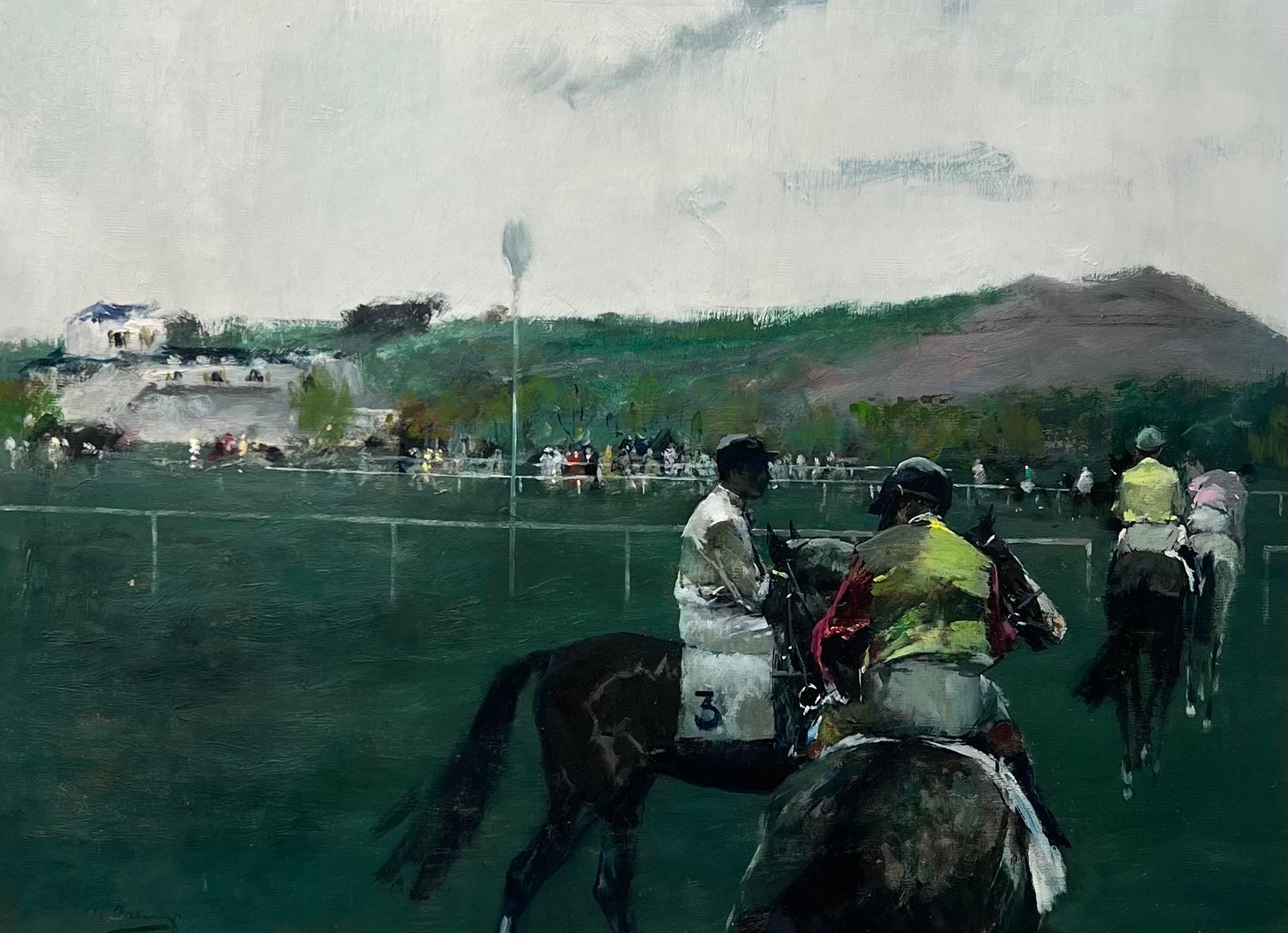 Ricardo Arenys Galdón Animal Painting – Zur Strecke
