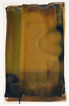 Latin American School - Abstract Van Dyke Brown Cyanotype on Paper