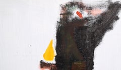 "Bird on a Wire" The Crow - Acrylic on Canvas