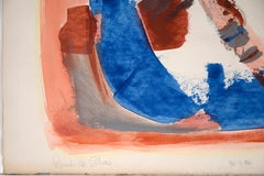 "I Had a Dream" Abstract Expressionist Portrait - Vintage Latin American School