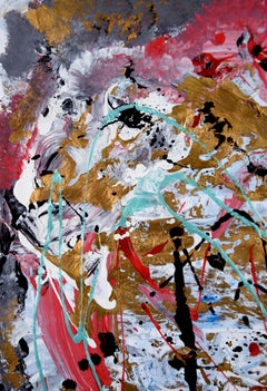 "Samba Rio" Abstract Expressionist Figural