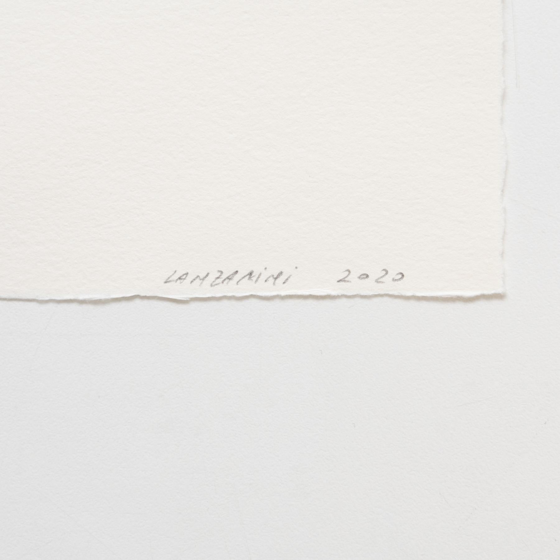 Paper Ricardo Lanzarini Etching 'Aglomeración', 2020 For Sale