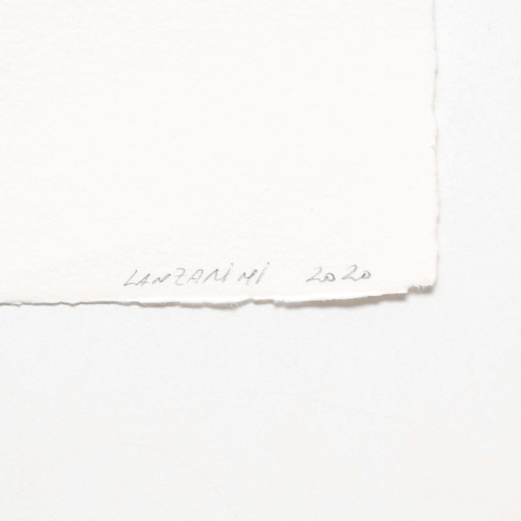 Spanish Ricardo Lanzarini Etching 'Biennale', 2020 For Sale