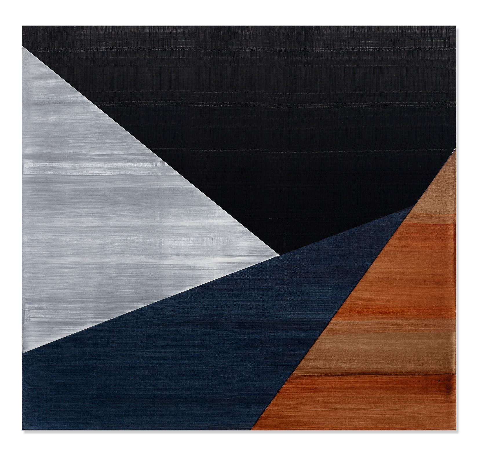 Ricardo Mazal Abstract Painting - SP Black 11