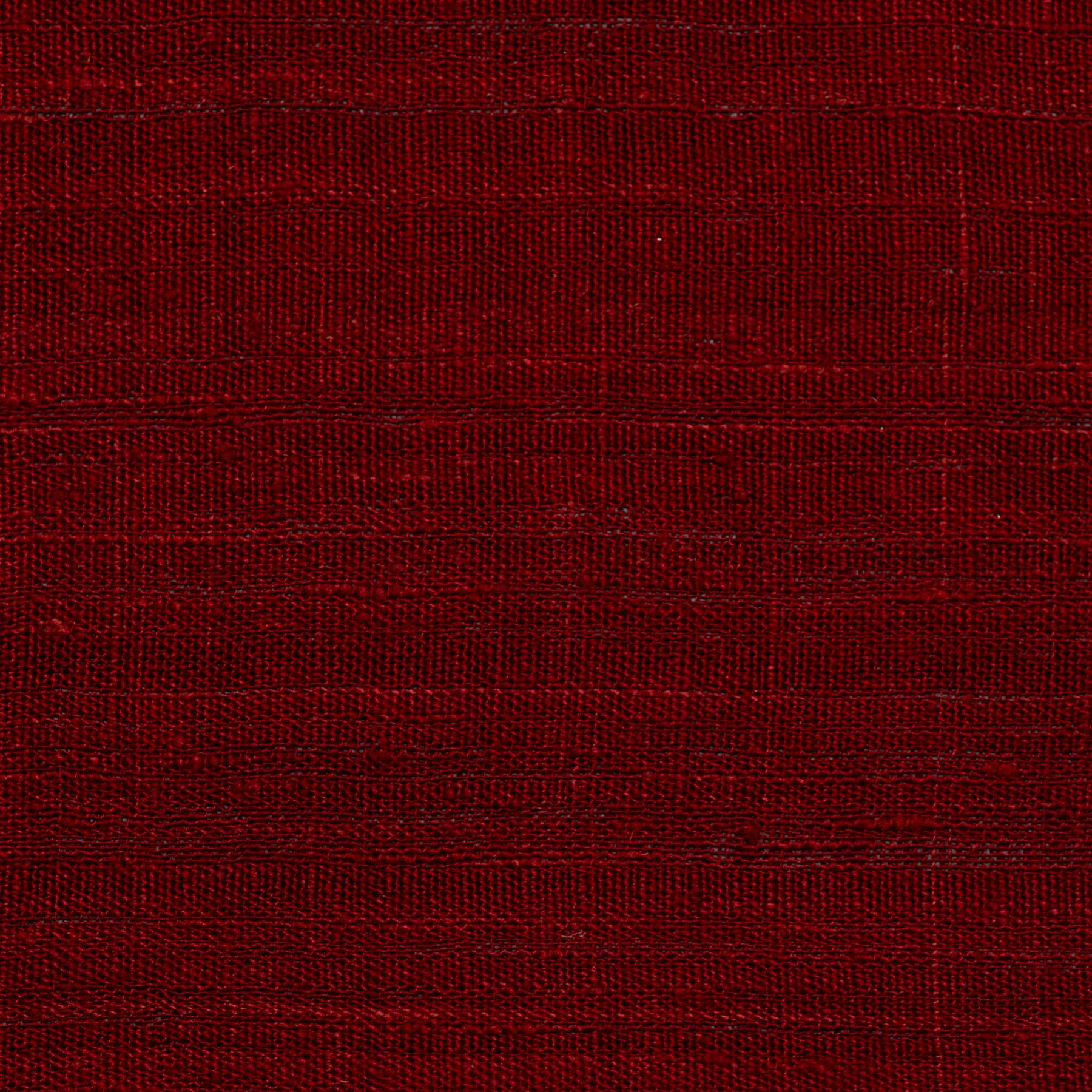 White acrylic on red natural silk from Oaxaca, hand-dyed with Brazilian cherry  - Red Abstract Painting by Ricardo Mazal