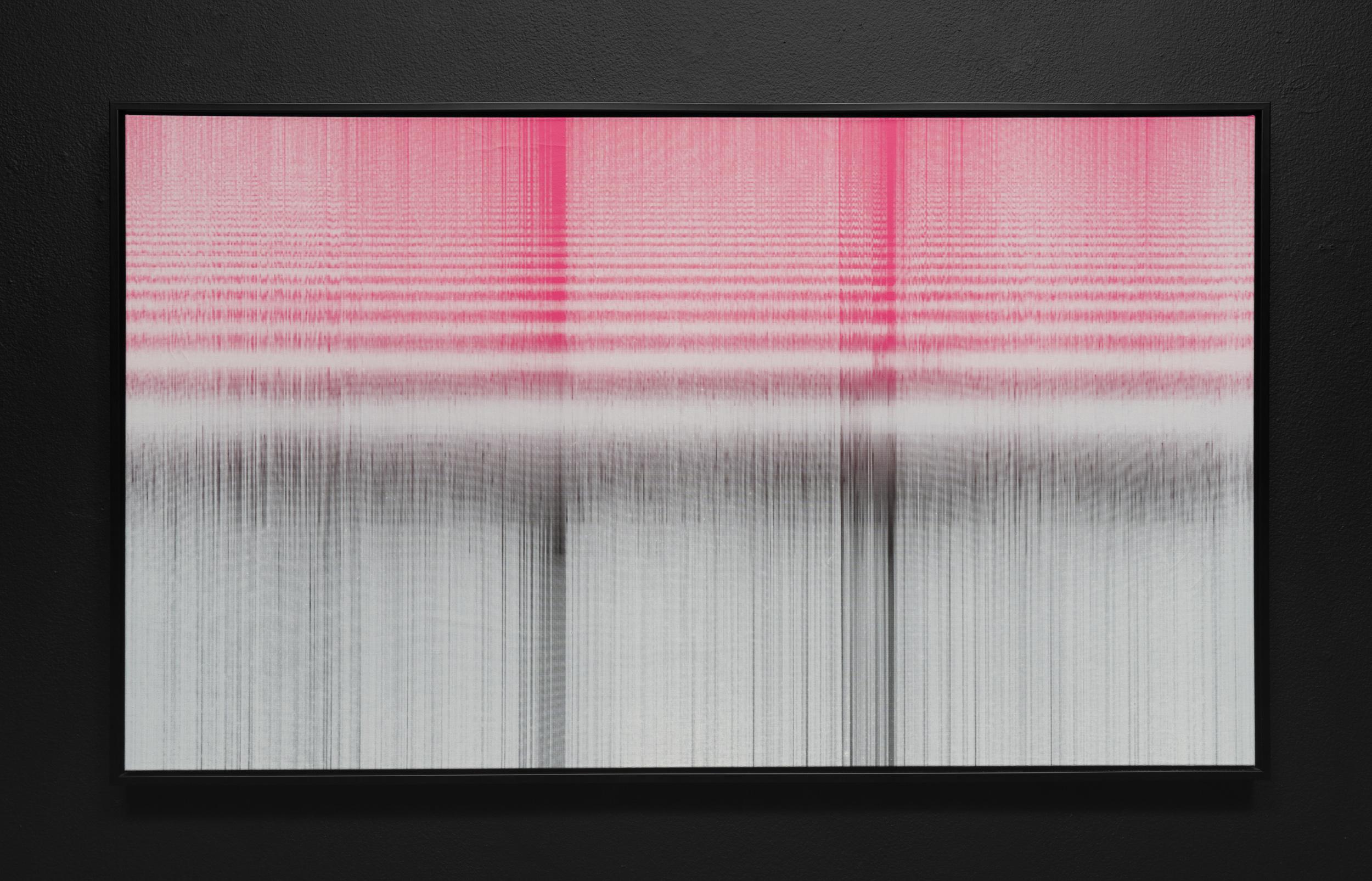 Ricardo Mondragon Abstract Painting - Harmonics(Magenta)