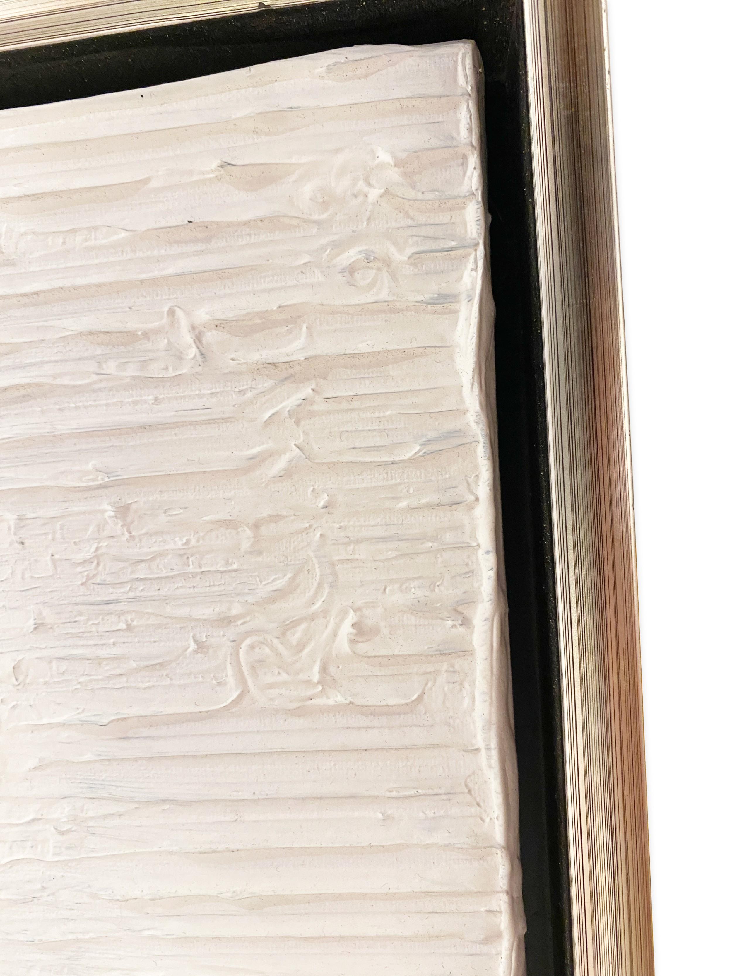 Moderno Ricardo Rumi Pittura ad olio astratta americana contemporanea con cornice, intitolata 