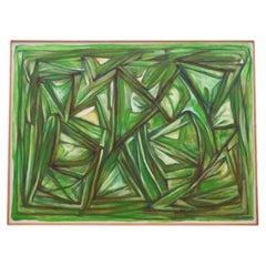 Vintage Ricardo Santamaría - Acrylic on Canvas, Signed, Spain, circa 1970
