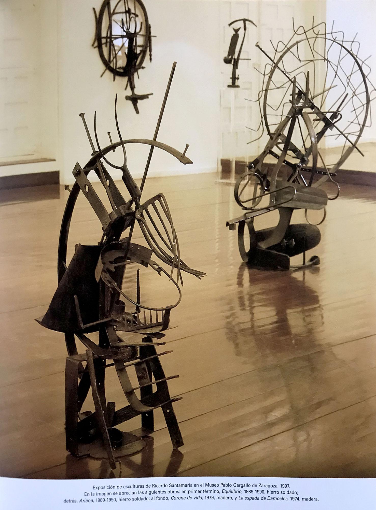 Ricardo Santamaria, Sculpture en Métal, 1970 en vente 4