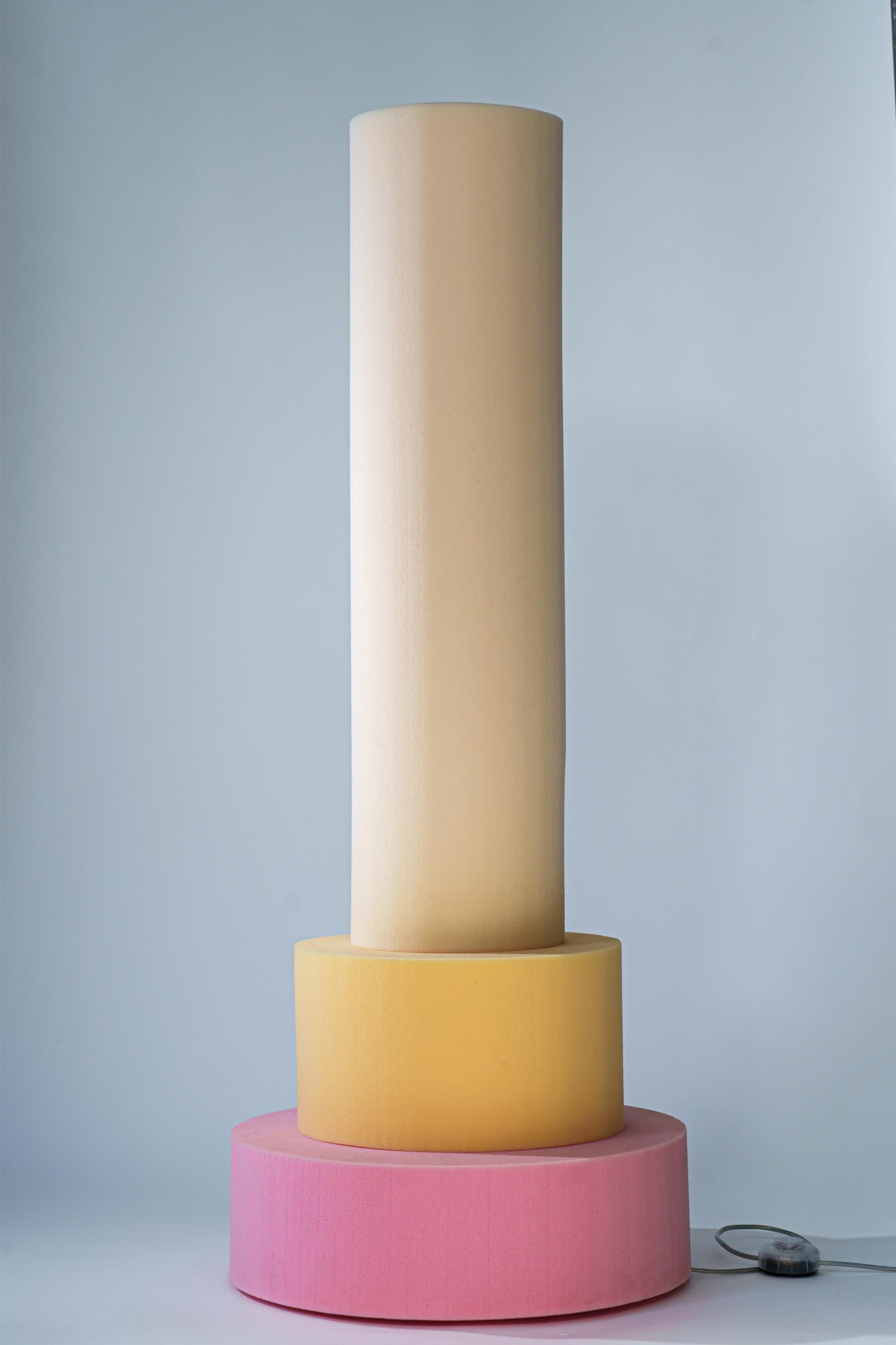 Lámpara de pie Ricardo Schuimlampen de Sven Jansse Posmoderno en venta