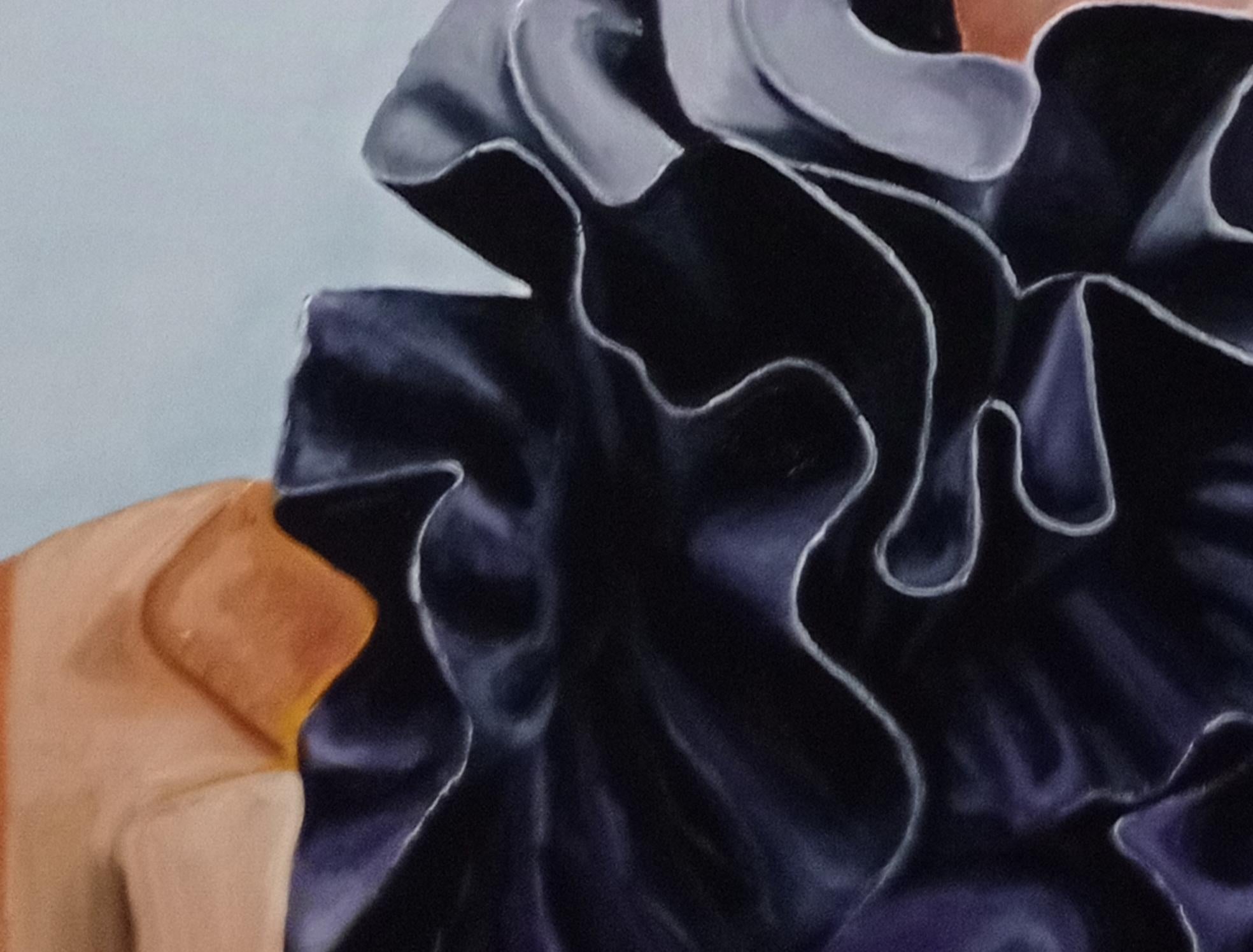 Bowie - 21° secolo, pittura a olio, tela, ritratto, commento sociale - Painting Contemporaneo di Ricardo Tena
