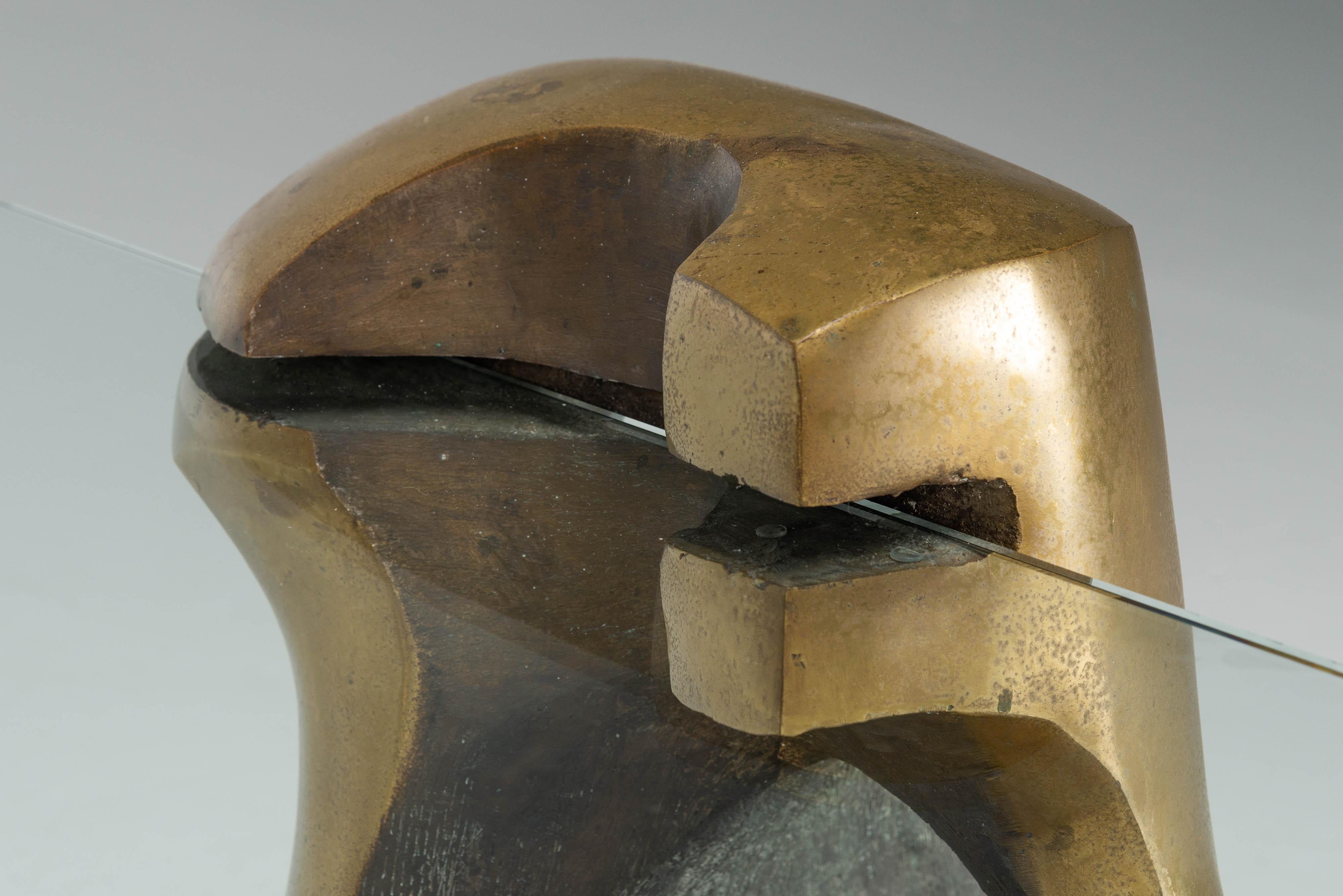 Tavolino scultoreo Ricardo Videla Argentina anni '70 in vendita 3