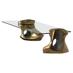 Ricardo Videla sculptural coffee table Argentina 1970s