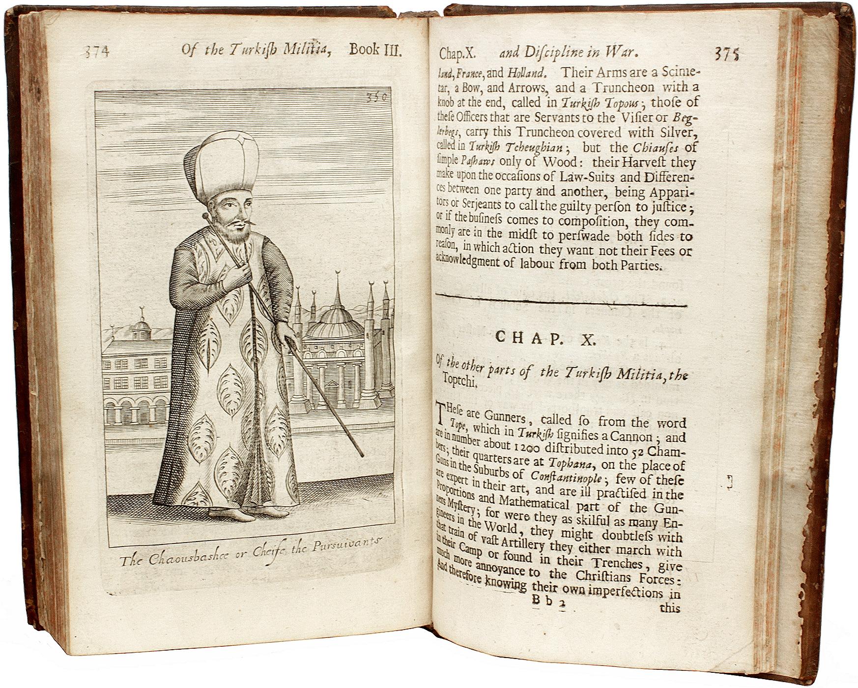 Fine XVII secolo RICAUT [Rycaut]. Storia dello stato attuale dell'Impero Ottomano. 5° ED 1682 in vendita