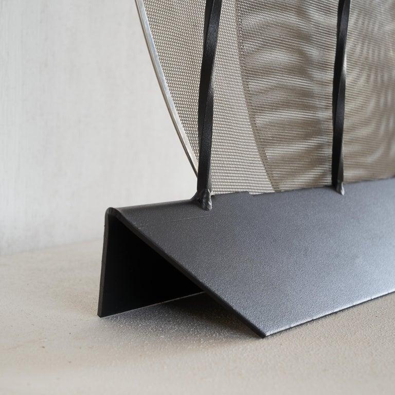 Forged Riccardo Dalisi Fire Screen for Dimensione Fuoco 1984 For Sale