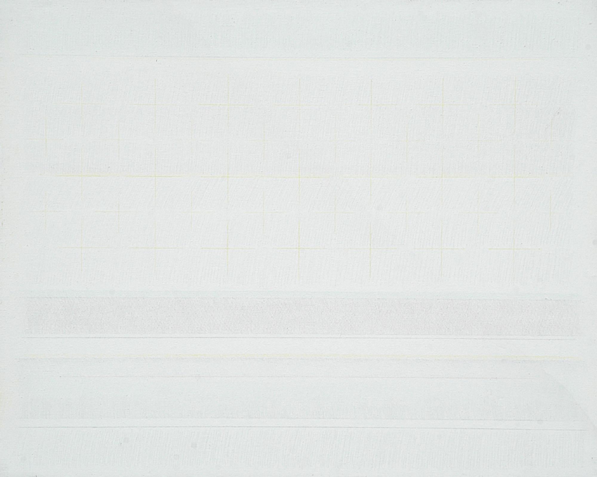 Zwei gestreifte Daunen - Acryl auf Leinwand von Riccardo Guarnieri- 1974 im Angebot 1