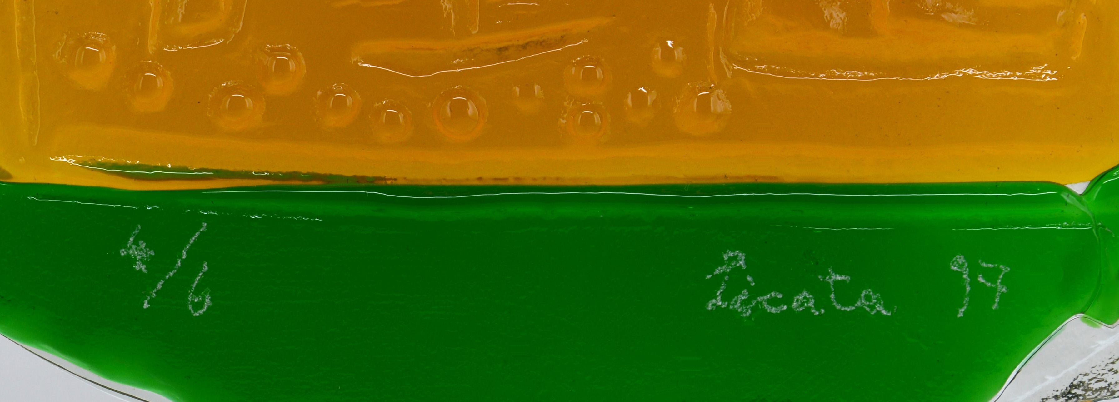 Kunstglas-Skulptur aus Kunstglas von Riccardo Licata, 4/6, 1997 im Angebot 4