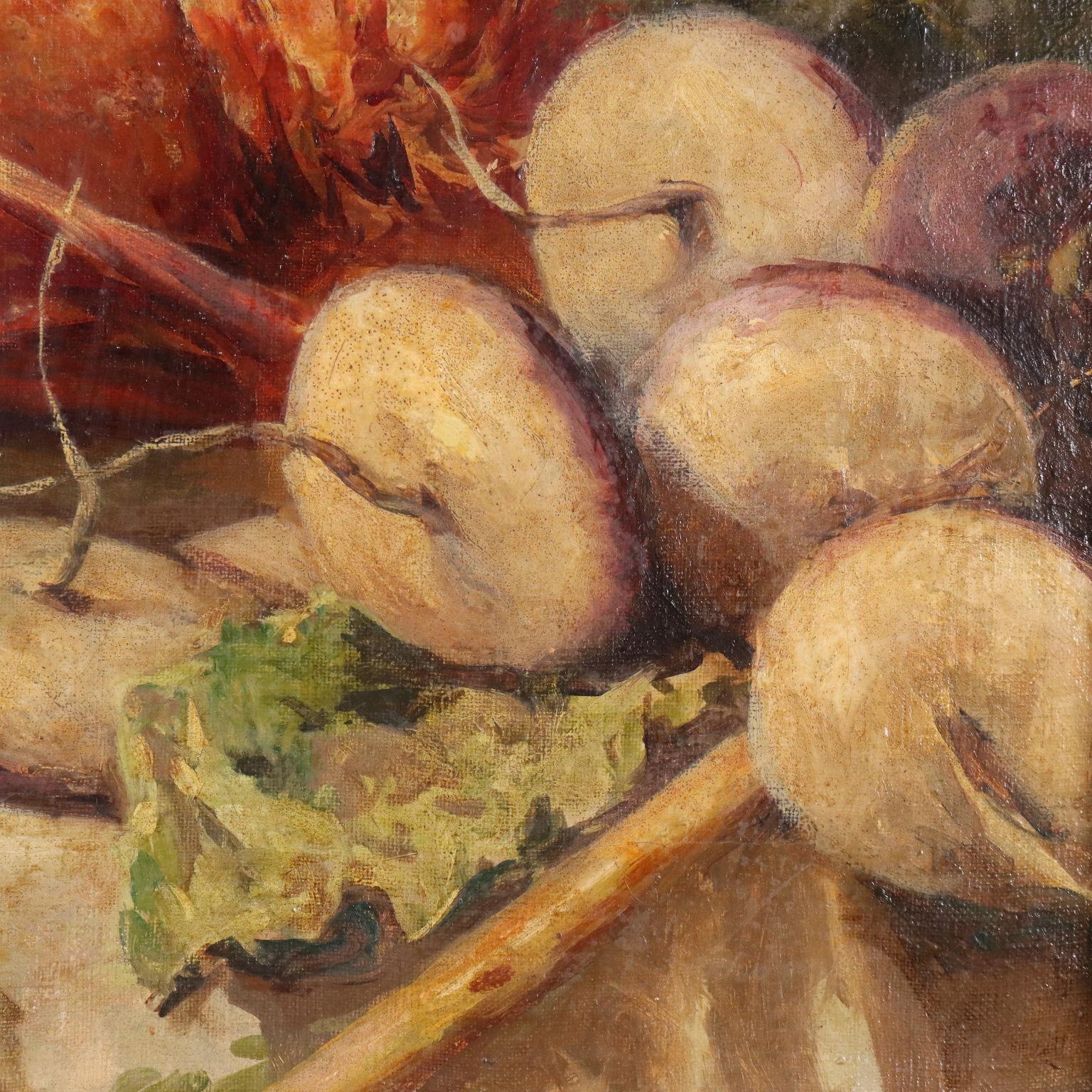 Bodegón con pescado langosta y verduras, 1903 2