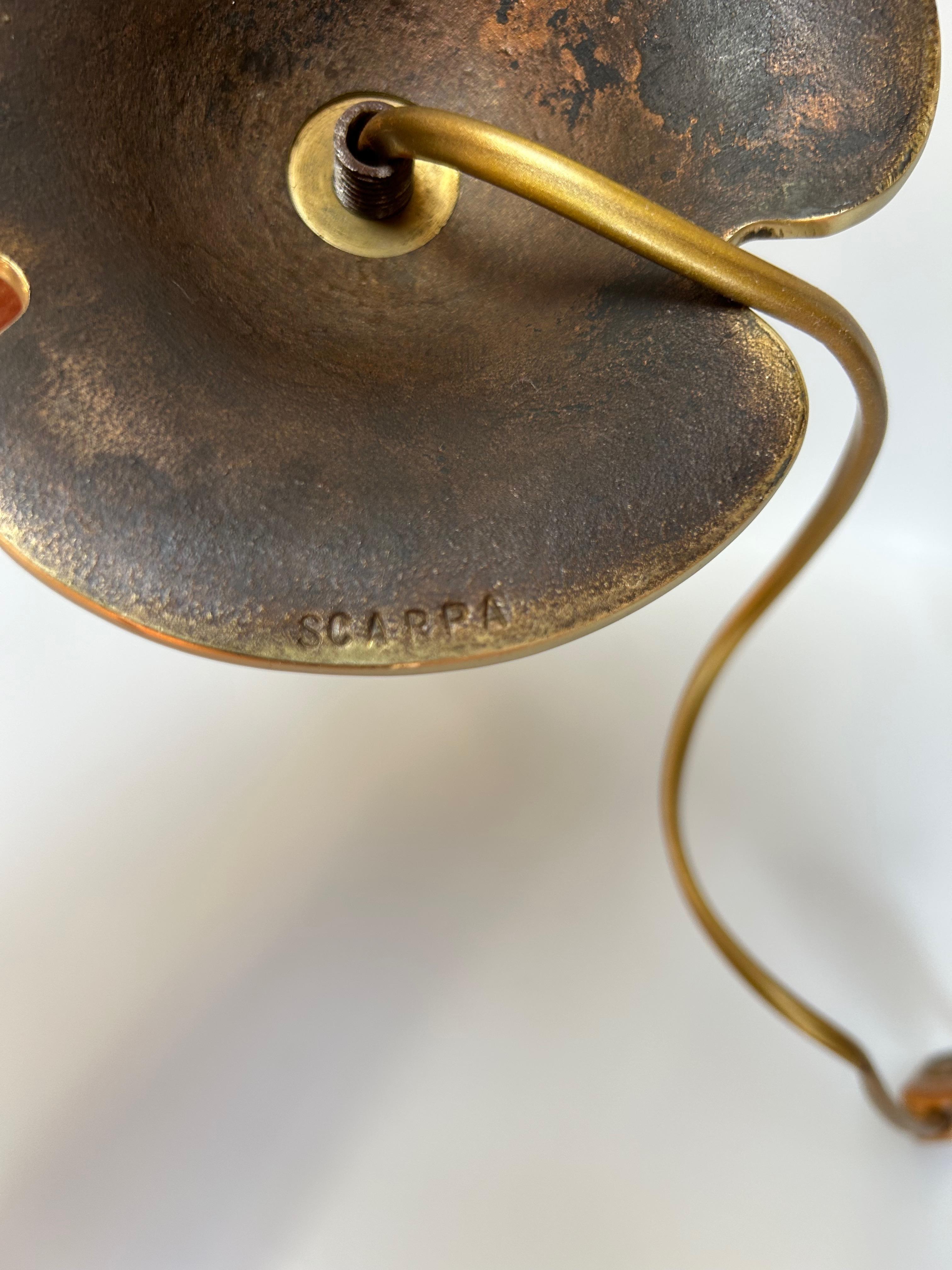 Riccardo Scarpa Designer Lamp 50s/60s For Sale 1