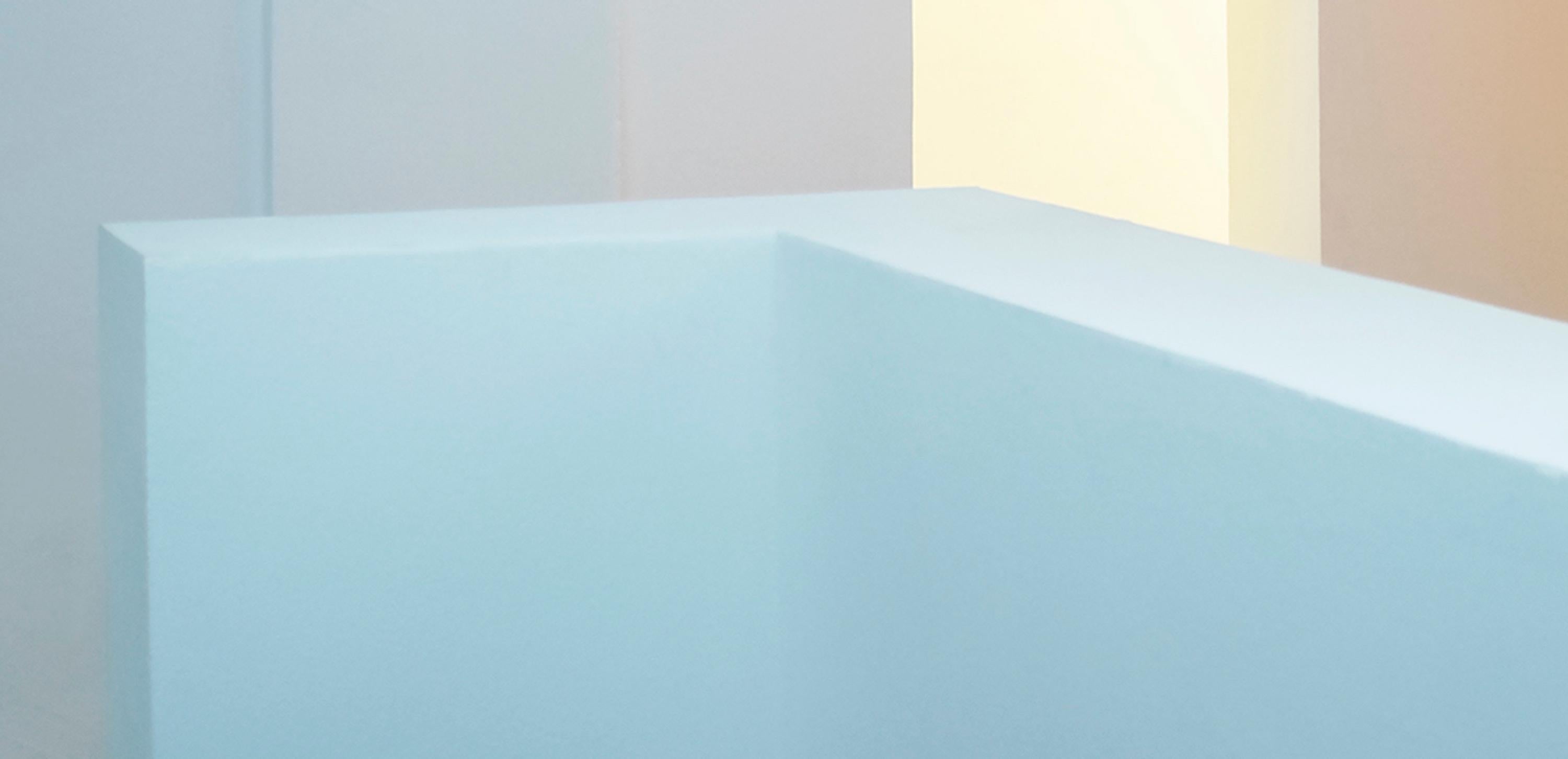 GL 07-23 de Riccardo Varini - fotografía geométrica abstracta, colores pastel en venta 2