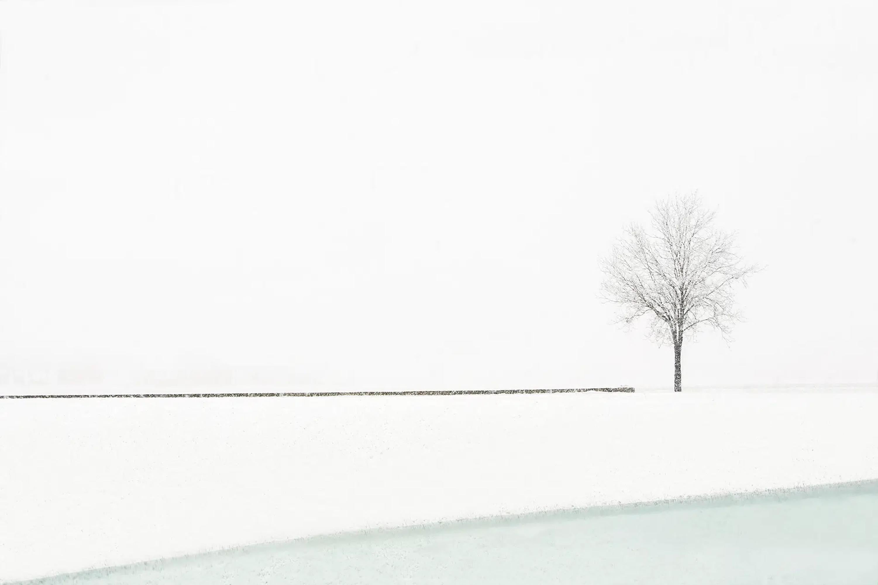 S 02-22 by Riccardo Varini - Landscape photography, winter, snow, white, Italy