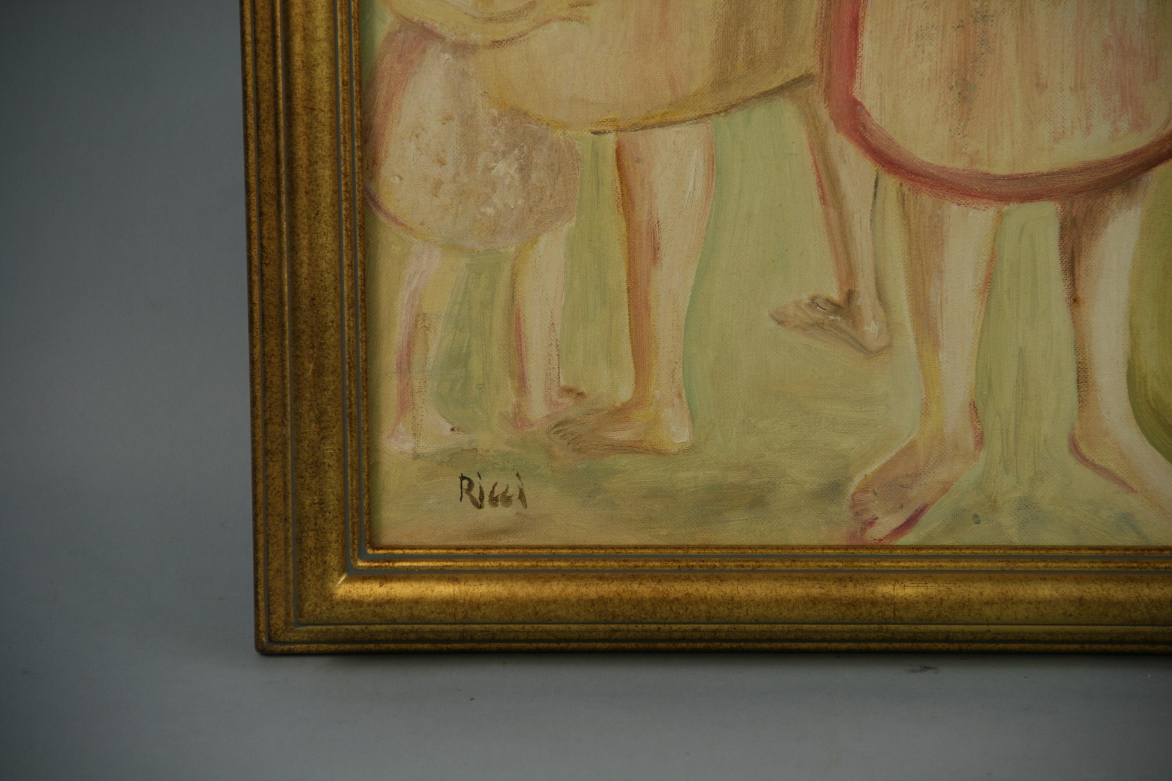 Vintage French  Impressionist  