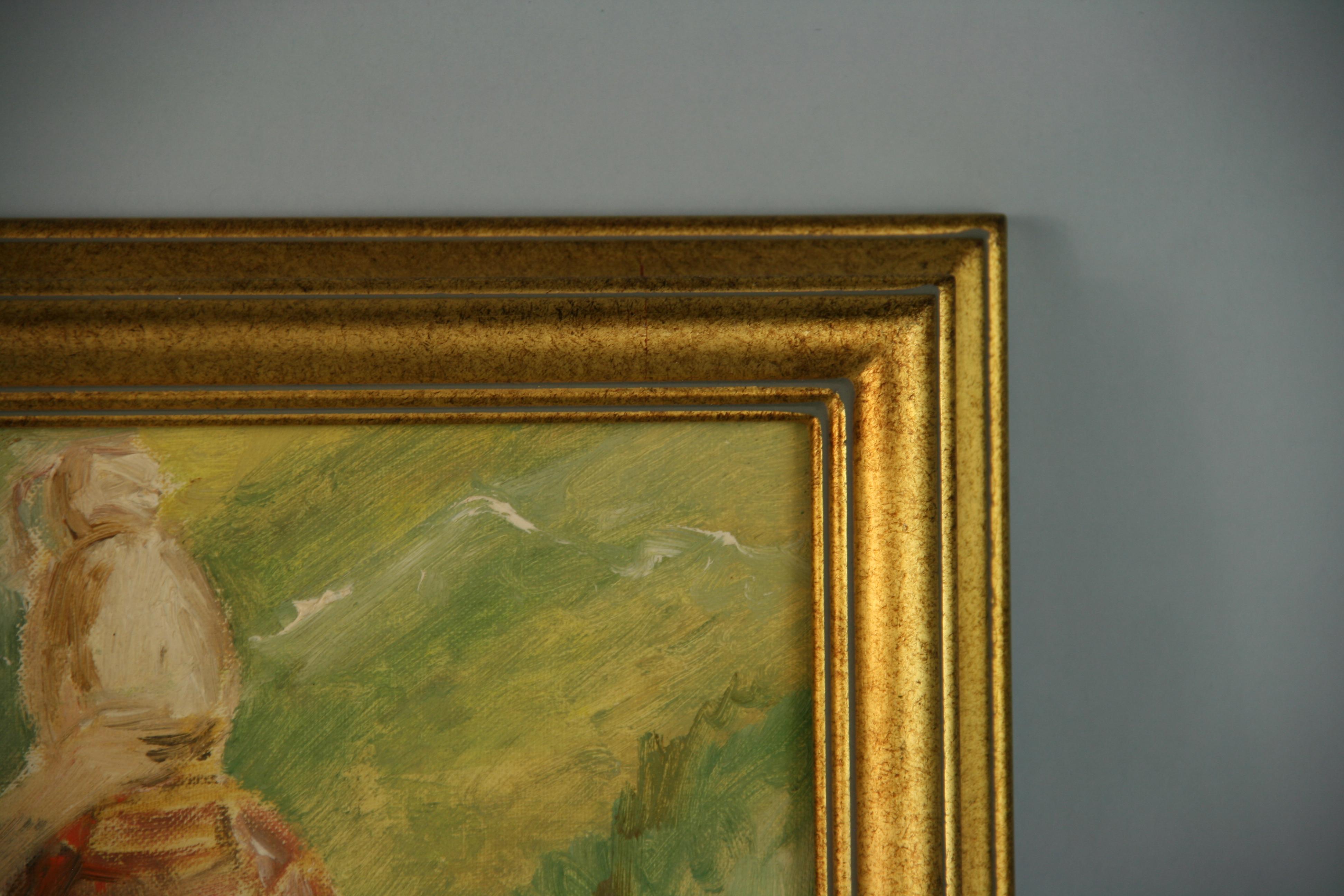 Vintage French  Impressionist  