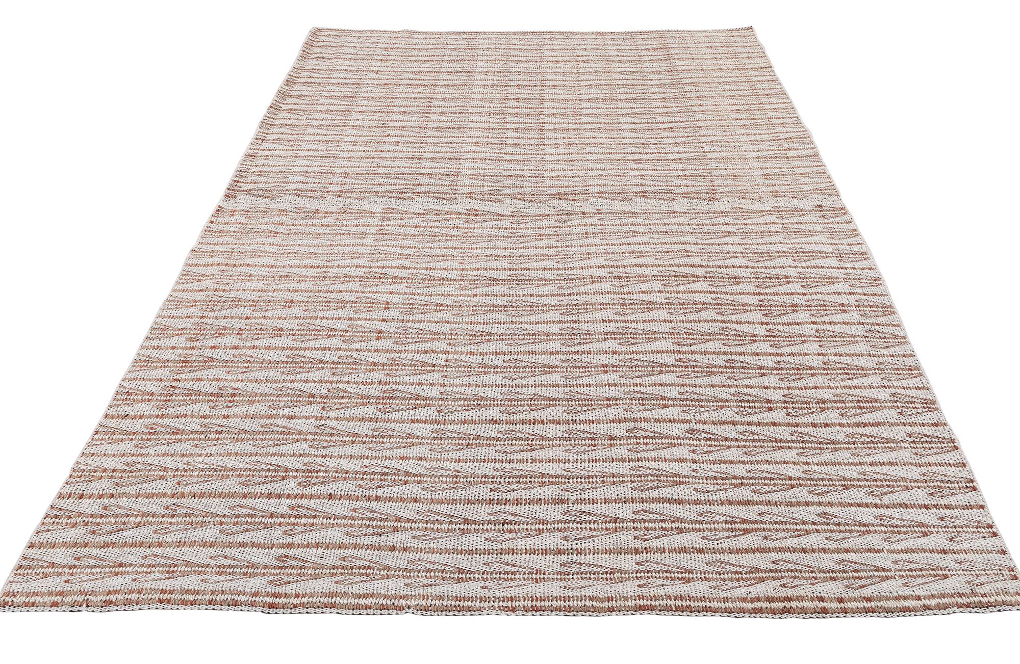 Wool Ricci Tribal Flatweave Rug For Sale