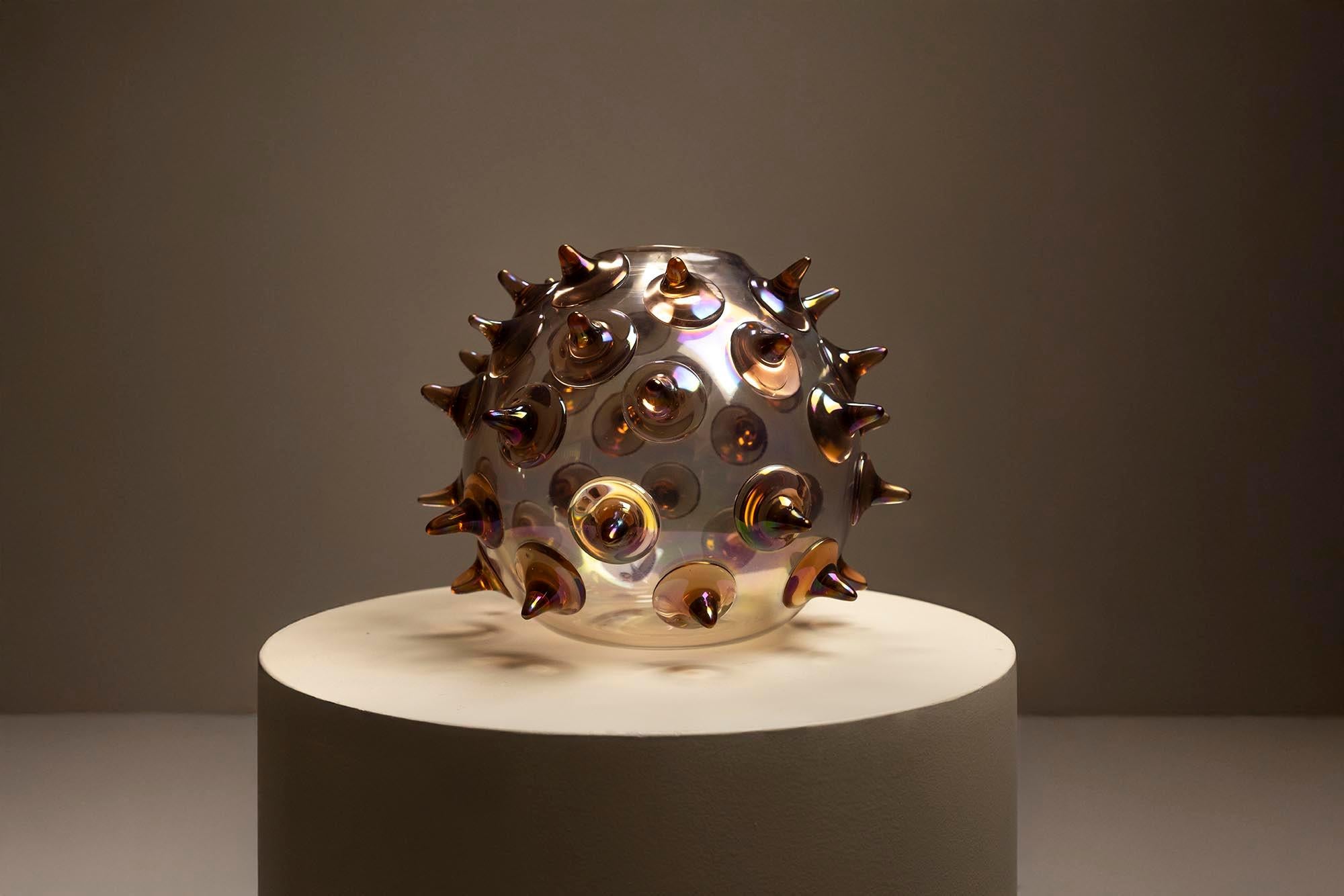 Postmoderne Vase Riccio de Gae Aulenti pour Venini, Italie 2003 en vente