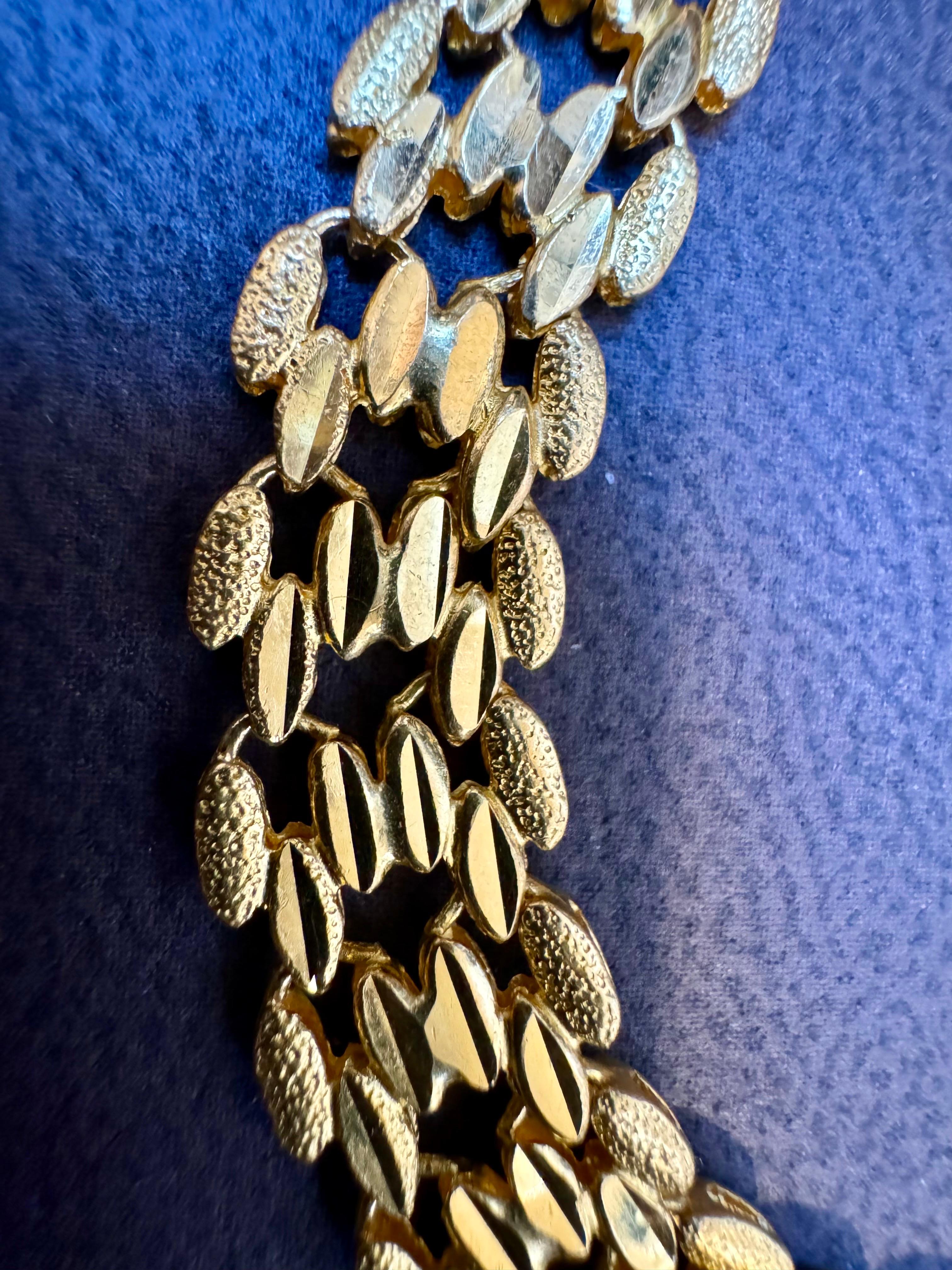 Rice Link 24 Karat Pure Yellow Gold Solid Bracelet, 15.6 Gm, Unisex , 7 INCH 2