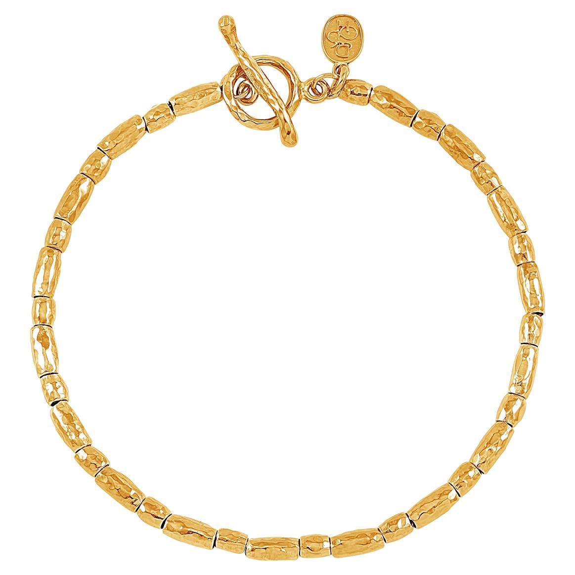 Rice Nomad Bracelet In 18ct Gold Vermeil
