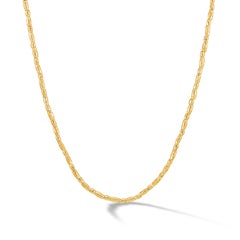 Rice Nomad Necklace In 18ct Gold Vermeil